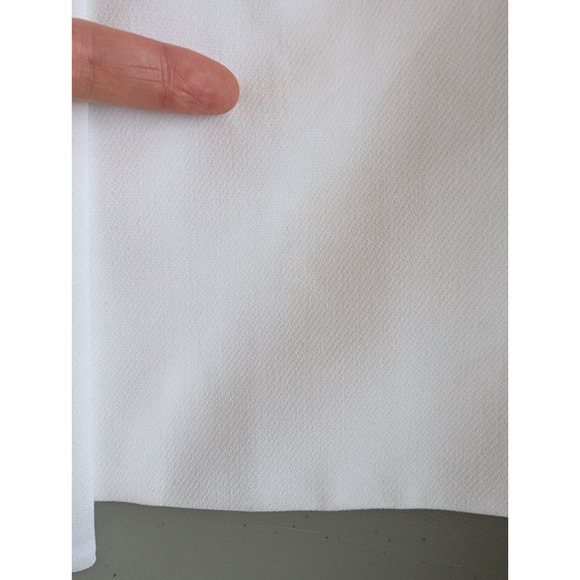 NWD L'Agence Dorothea Embellished Asymmetric Blazer Mini Dress Sz S White #4E502 - Picture 9 of 13